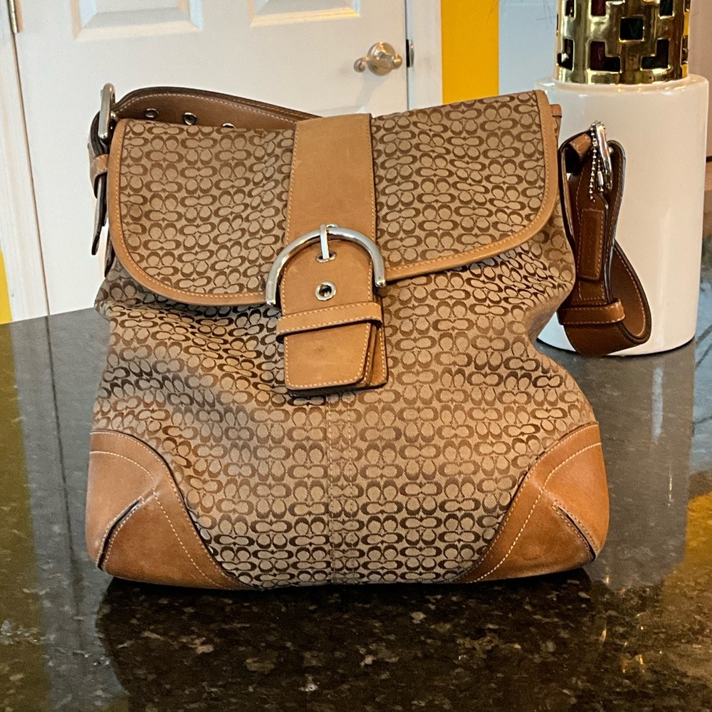 Coach vintage soho shoulder bag in brown - Picture 7 of 7